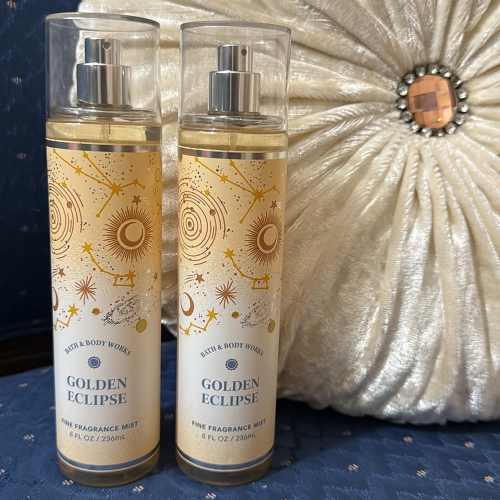 BATH & BODY WORKS SET. . . GOLDEN ECLIPSE SCENT - Picture 2 of 6
